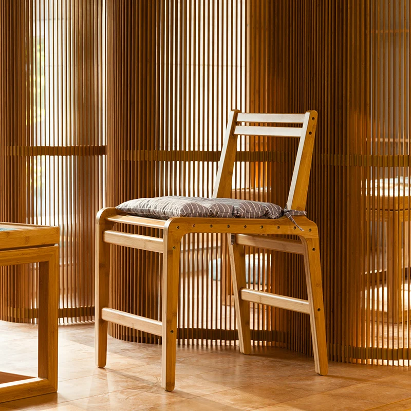 Bamboo Dining Chair Office Arm Chair Backrest Chair for Living Room Kitchen Furniture
Bamboo Dining Chair Office Arm Chair Backrest Chair for Living Room Kitchen Furniture