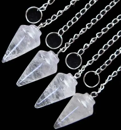 (Min.order 10$ mix) Beautiful10pcs/lot Wholesale white crystal Pendulum semi-precious jewelry pendant bead 2Q
(Min.order 10$ mix) Beautiful10pcs/lot Wholesale white crystal Pendulum semi-precious jewelry pendant bead 2Q