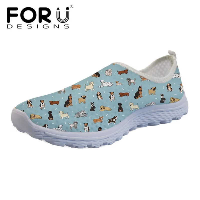 FORUDESIGNS 3D Animal Puppy Doodles/Cows Print Women Slip-on Flats Casual Light Mesh Sneakers for Ladies Girls Beach Water Shoes
FORUDESIGNS 3D Animal Puppy Doodles/Cows Print Women Slip-on Flats Casual Light Mesh Sneakers for Ladies Girls Beach Water Shoes
