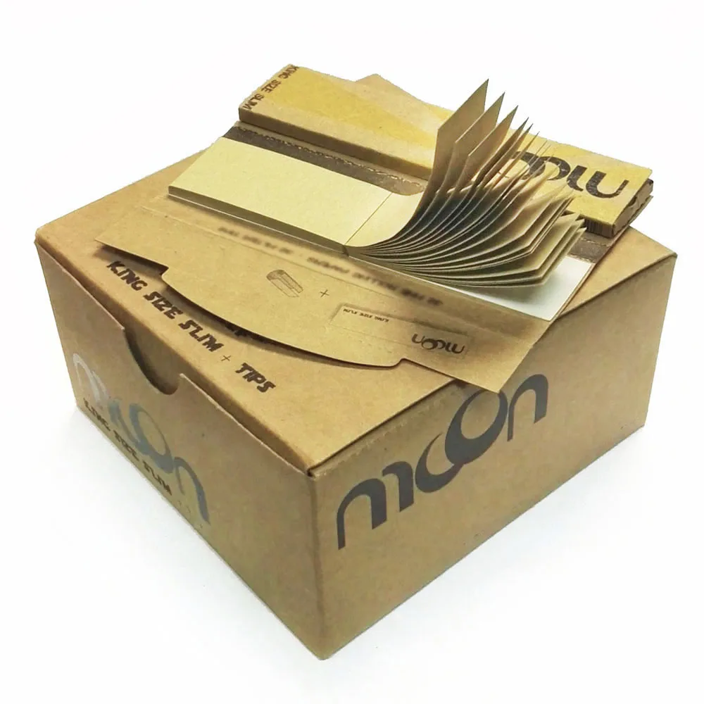 24 Pcs MOON Rolling Filter Tips Unbleached Hemp Rolling Paper Filter Tips 768 leaves
24 Pcs MOON Rolling Filter Tips Unbleached Hemp Rolling Paper Filter Tips 768 leaves