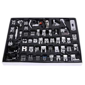 52pcs Home/Domestic Sewing Machine Feet Presser Sewing Machine Foot Sewing Accessories Kits For Brother Singer Janome
52pcs Home/Domestic Sewing Machine Feet Presser Sewing Machine Foot Sewing Accessories Kits For Brother Singer Janome