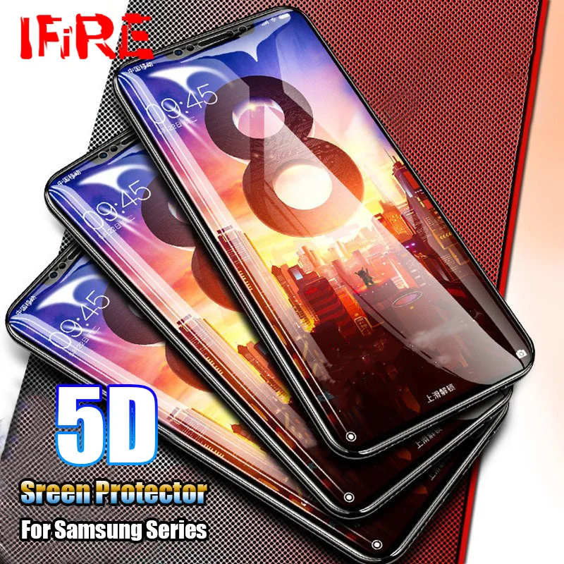 5D Full Cover Tempered Glass For Samsung Galaxy A3 A5 A7 2017 Screen Protector Film For Samsung A8 A8 Plus 2018 Protective Glass
5D Full Cover Tempered Glass For Samsung Galaxy A3 A5 A7 2017 Screen Protector Film For Samsung A8 A8 Plus 2018 Protective Glass