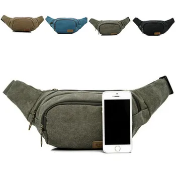 Men Casual Durable Fanny Waist Pack Waist Bags Belt Canvas New Hip Bum Military Bag Pouch Three Zipper Pockets
Men Casual Durable Fanny Waist Pack Waist Bags Belt Canvas New Hip Bum Military Bag Pouch Three Zipper Pockets