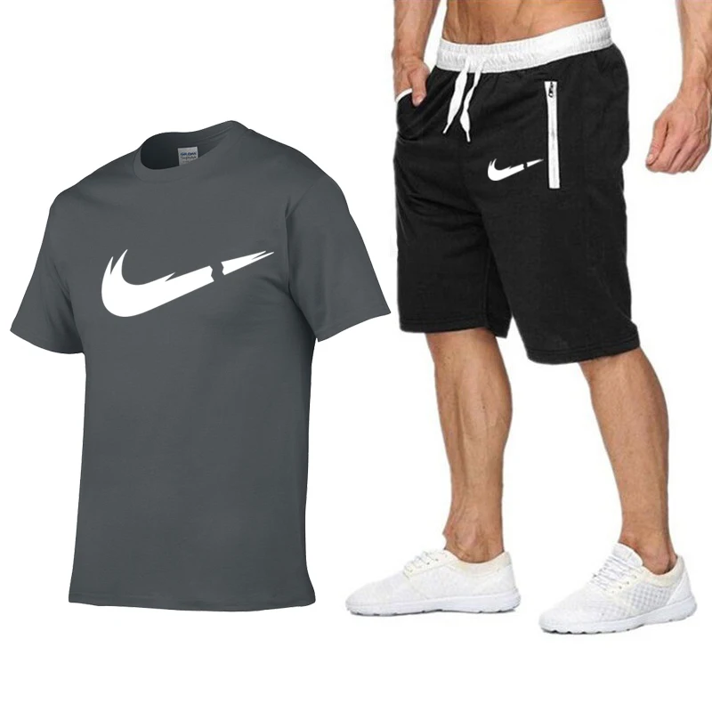 Hot Sale Men's T Shirts+Shorts Sets Two Pieces Tracksuit Male T-shirt Casual Tshirt Gyms Fitness trousers men camisetas hombre
Hot Sale Men's T Shirts+Shorts Sets Two Pieces Tracksuit Male T-shirt Casual Tshirt Gyms Fitness trousers men camisetas hombre