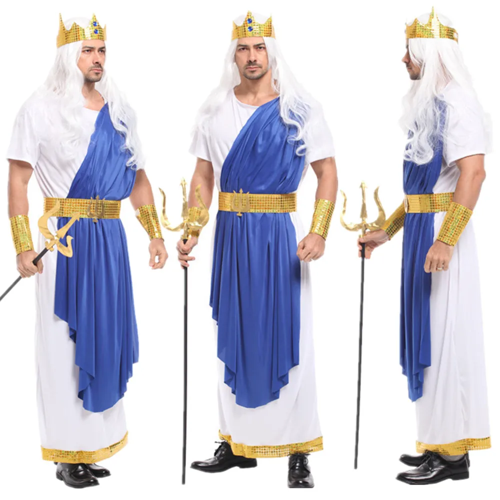 Adult Man Prince King Cosplay Clothes God of Sea Poseidon Costumes Halloween Carnival Christmas Masquerade Party Cos Fancy Dress
Adult Man Prince King Cosplay Clothes God of Sea Poseidon Costumes Halloween Carnival Christmas Masquerade Party Cos Fancy Dress