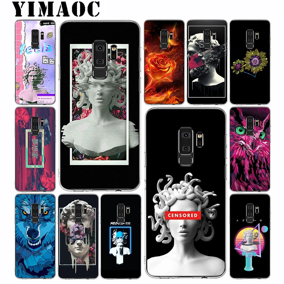 Medusa Vaporwave Art Soft Silicone Case for Samsung Galaxy S10 S10E S9 S8 Plus S7 S6 Edge & Note 9 8 Soft Cover
Medusa Vaporwave Art Soft Silicone Case for Samsung Galaxy S10 S10E S9 S8 Plus S7 S6 Edge & Note 9 8 Soft Cover
