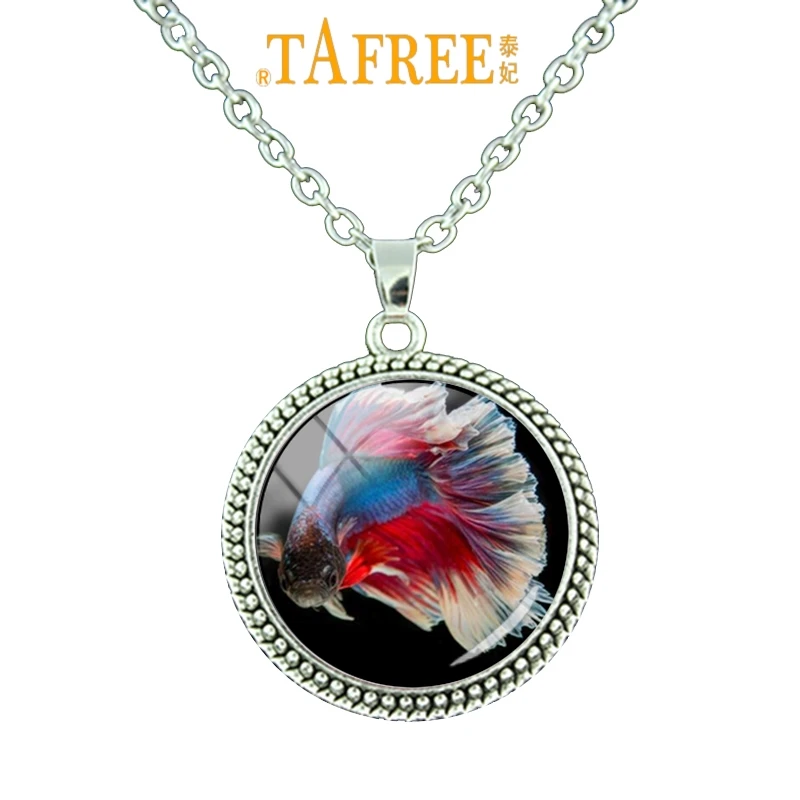 TAFREE Trendy Charm Fashion Mystery Beautiful Animal Goldfish Art Picture Necklace Pendant Chain Glass Dome Women Jewelry ZY69
TAFREE Trendy Charm Fashion Mystery Beautiful Animal Goldfish Art Picture Necklace Pendant Chain Glass Dome Women Jewelry ZY69