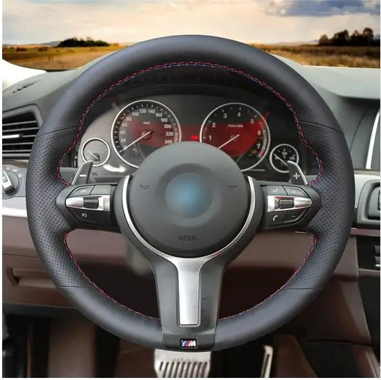 TommiaGenuine Leather Hand Sew Steering Wheel Cover for BMW F87 M2 F80 M3 F82 M4 M5 F12 F13 M6 X5 M F86 X6 M F33 F30 M Sport
TommiaGenuine Leather Hand Sew Steering Wheel Cover for BMW F87 M2 F80 M3 F82 M4 M5 F12 F13 M6 X5 M F86 X6 M F33 F30 M Sport