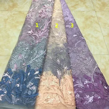 fashionable tulle embroidery french net lace fabric Jolin-5.1711 with beads for party dress
fashionable tulle embroidery french net lace fabric Jolin-5.1711 with beads for party dress