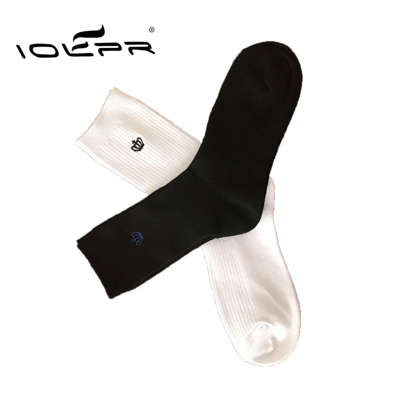 IOLPR socks men happy socks cotton comfort crown pattern men socks acupuncture points health black and white cheap price
IOLPR socks men happy socks cotton comfort crown pattern men socks acupuncture points health black and white cheap price