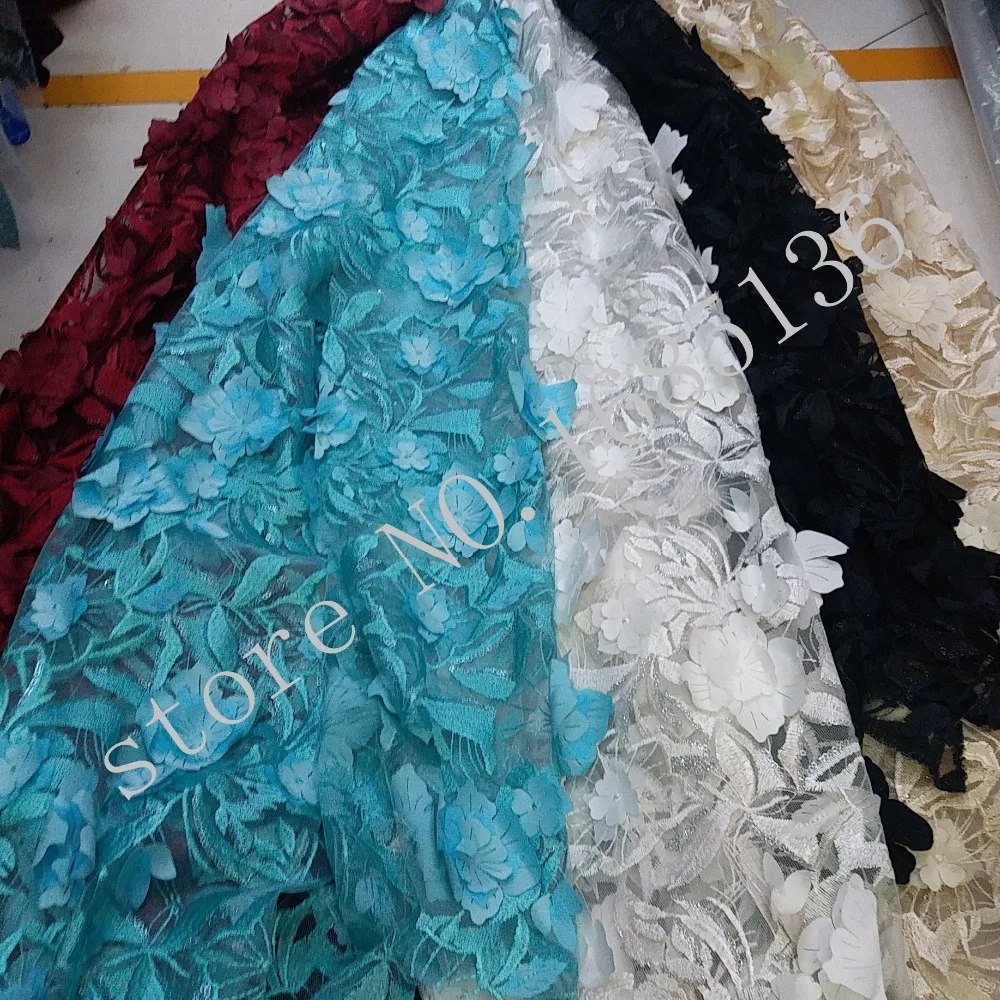 5 colors blue/Black/White/rice White/wine red embroidered African lace with high grade 3D applique Luxurious African embroidered
5 colors blue/Black/White/rice White/wine red embroidered African lace with high grade 3D applique Luxurious African embroidered