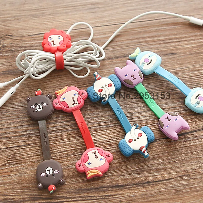 Cute 10pcs/lot Cartoon Cable winder Cable Wire Organizer Earphone Cord Winder Storge USB Charger Data Cable Hoder Line Tidy
Cute 10pcs/lot Cartoon Cable winder Cable Wire Organizer Earphone Cord Winder Storge USB Charger Data Cable Hoder Line Tidy