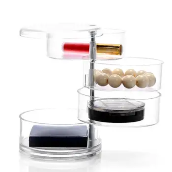 NEW Multi-Layer Rotatable Transparent Cosmetic Case Acrylic Jewelry Cassette Desktop Storage Box
NEW Multi-Layer Rotatable Transparent Cosmetic Case Acrylic Jewelry Cassette Desktop Storage Box