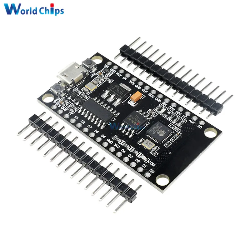 Модуль Wi Fi NodeMCU V3 объединение ESP8266 Дополнительная память 32M Flash USB последовательный