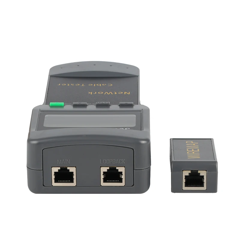 SC8108 портативный сетевой тестер с ЖК дисплеем и измеритель сетевого кабеля для