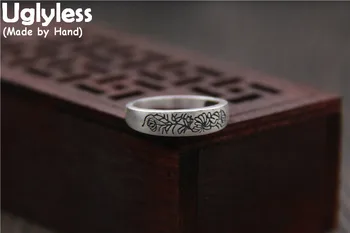 Uglyless Real S 990 Vulcanized Silver Jewelry Women Engraved Vintage Flower Patterns Ring Handmade Ethnic Statement Finger Ring
Uglyless Real S 990 Vulcanized Silver Jewelry Women Engraved Vintage Flower Patterns Ring Handmade Ethnic Statement Finger Ring