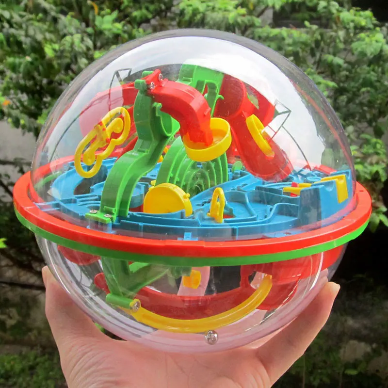 Large 100 Steps 3D Magic Intellect Maze Ball Track Puzzle Toy Perplexus Epic Game Children Adult Magnetic Balls Toys for Kids
Large 100 Steps 3D Magic Intellect Maze Ball Track Puzzle Toy Perplexus Epic Game Children Adult Magnetic Balls Toys for Kids