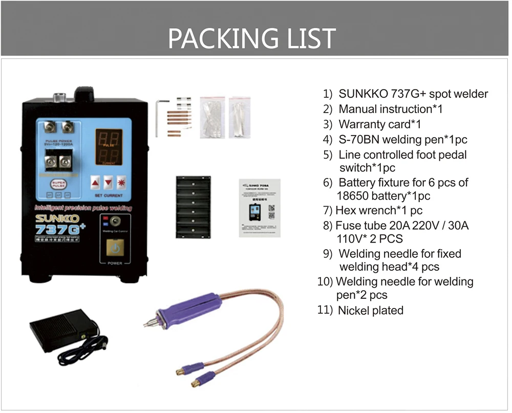 Spot welder 27