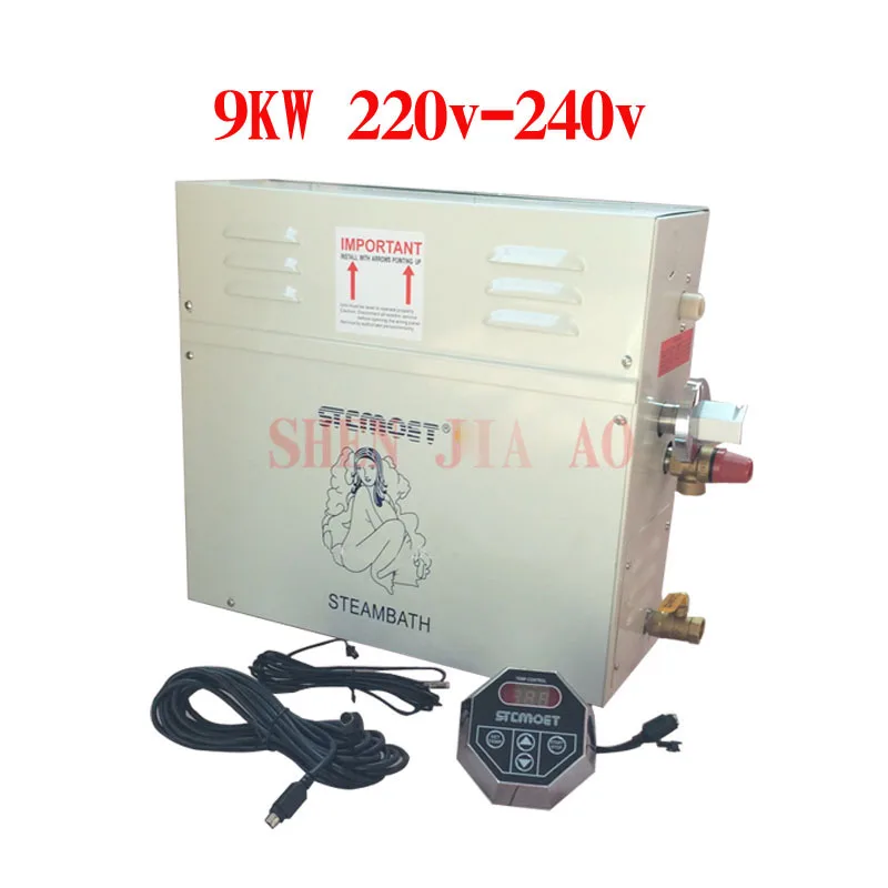 9000W Steam Generator for Shower 220V/380V Home Steam Machine Sauna Bath SPA Steam ShowerRoom Steaming Machine ST-90
9000W Steam Generator for Shower 220V/380V Home Steam Machine Sauna Bath SPA Steam ShowerRoom Steaming Machine ST-90