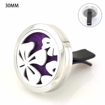 30mm Stainless Steel Beatiful Flower with Vent Aromatherapy/Essential Oil Diffuser Perfume Locket Clip for Car
30mm Stainless Steel Beatiful Flower with Vent Aromatherapy/Essential Oil Diffuser Perfume Locket Clip for Car