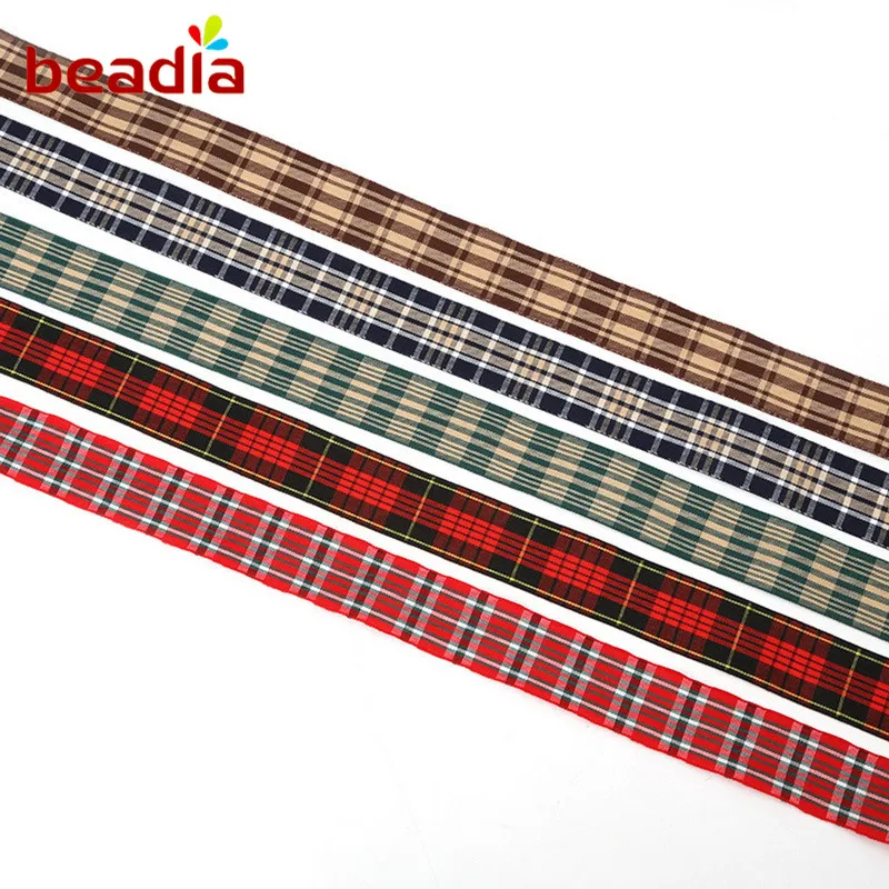 5 Yards 2.5cm Width Polyester Grid Printed Ribbon for DIY Wedding Home Decoration Gift Packing Ribbons
5 Yards 2.5cm Width Polyester Grid Printed Ribbon for DIY Wedding Home Decoration Gift Packing Ribbons