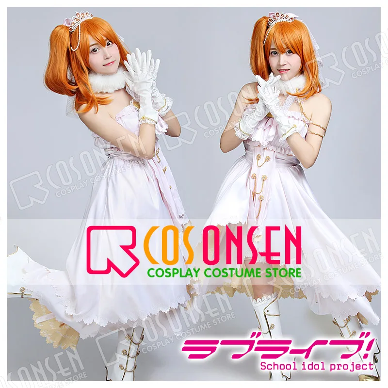 COSPLAYONSEN Love Live! Школьный идол проект Хонока Осака свадебное платье Пробуждение косплей костюм все размеры
COSPLAYONSEN Love Live! Школьный идол проект Хонока Осака свадебное платье Пробуждение косплей костюм все размеры