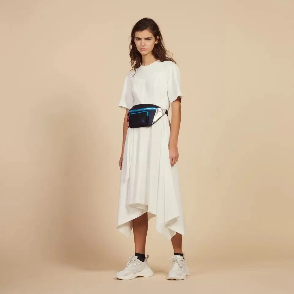 Women Dress 2019 Spring and Summer New Product Solid Color Irregular Simple Long Short-sleeved Dress
Women Dress 2019 Spring and Summer New Product Solid Color Irregular Simple Long Short-sleeved Dress