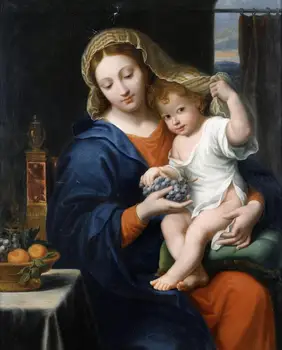 wholesale painting # TOP Religious art --Madonna and child oil painting ON CANVAS--30 inches free shipping cost 
wholesale painting # TOP Religious art --Madonna and child oil painting ON CANVAS--30 inches free shipping cost