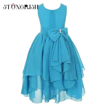 Hot princess party girl dress irregular dresses solid design summer fashion evening wedding bow girls clothing for 3-12Yrs
Hot princess party girl dress irregular dresses solid design summer fashion evening wedding bow girls clothing for 3-12Yrs