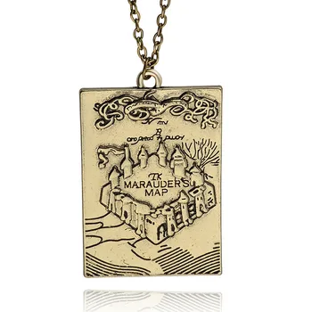 24pcs/lot Movie HP MARAUDER`S MAP Pendant Necklace Vintage Metal Alloy Chain Necklace For Women&Men
24pcs/lot Movie HP MARAUDER`S MAP Pendant Necklace Vintage Metal Alloy Chain Necklace For Women&Men