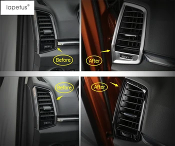 Lapetus Accessories For Skoda Karoq 2018 2019 Front Dashboard Air Condition AC Outlet Vent Frame Cover Kit Trim Stainless Steel
Lapetus Accessories For Skoda Karoq 2018 2019 Front Dashboard Air Condition AC Outlet Vent Frame Cover Kit Trim Stainless Steel