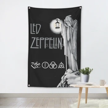 LED ZEPPELIN Metal Music Rock Band Cloth Flag Banners Tapestry Bar Billiards Hall Studio Music Theme Wall Hanging Decoration
LED ZEPPELIN Metal Music Rock Band Cloth Flag Banners Tapestry Bar Billiards Hall Studio Music Theme Wall Hanging Decoration