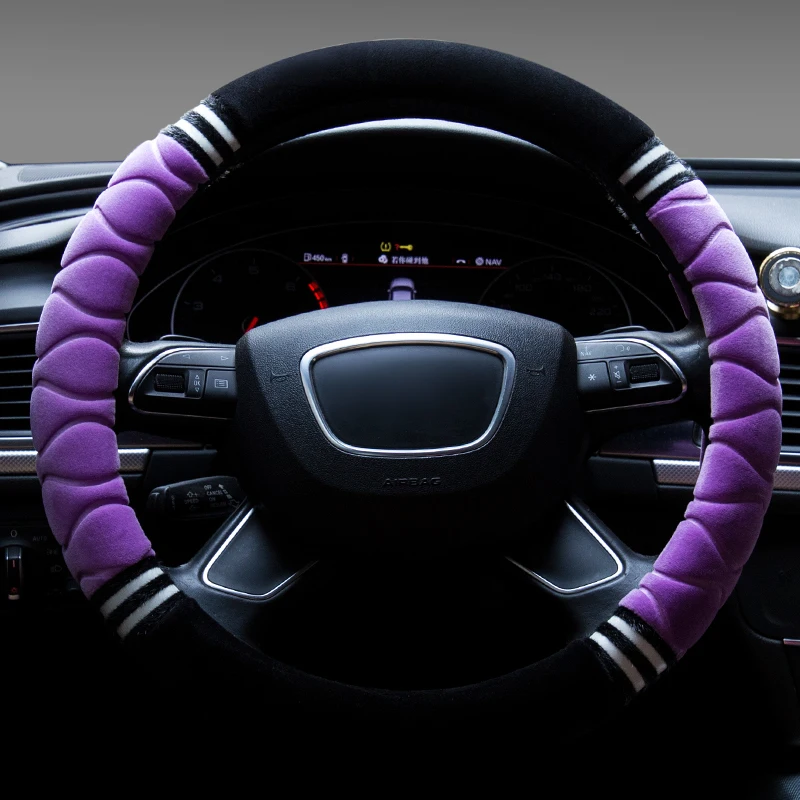KKYSYELVA 1pcs Winter Car steering wheel cover Warm Plush Steering-wheel Protector Cover 38cm Interior Accessories
KKYSYELVA 1pcs Winter Car steering wheel cover Warm Plush Steering-wheel Protector Cover 38cm Interior Accessories