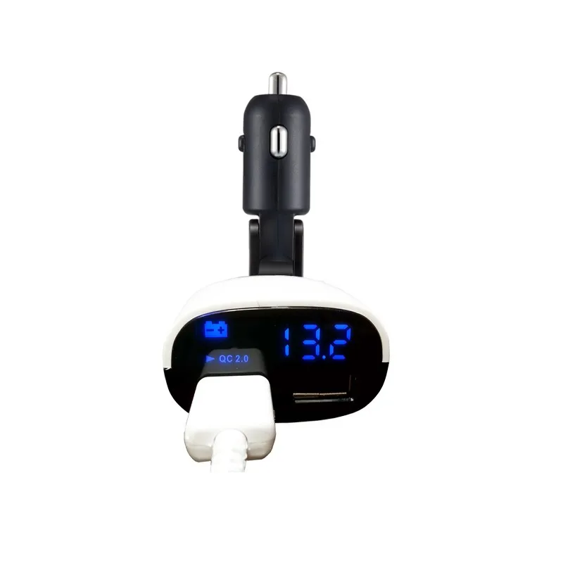 Quick Charge 2.0 Car Charger w/ Dual USB Ports 3.4A