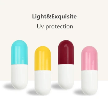 Funny Capsule Design MINI Anti-UV For Ladies Women Small Umbrellas Five Folding Compact Sun/Rain Sunshine Umbrella
Funny Capsule Design MINI Anti-UV For Ladies Women Small Umbrellas Five Folding Compact Sun/Rain Sunshine Umbrella