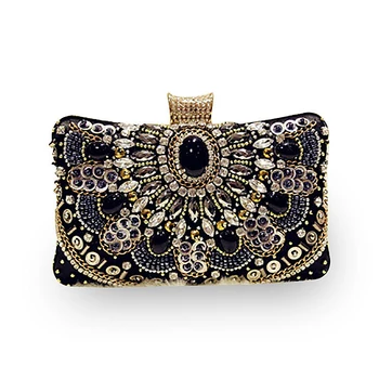 New crystal Diamond Evening Bags clutches for women luxury Pearls Beaded Day Clutch Purses Handbags Evening Wedding Bag M1418
New crystal Diamond Evening Bags clutches for women luxury Pearls Beaded Day Clutch Purses Handbags Evening Wedding Bag M1418