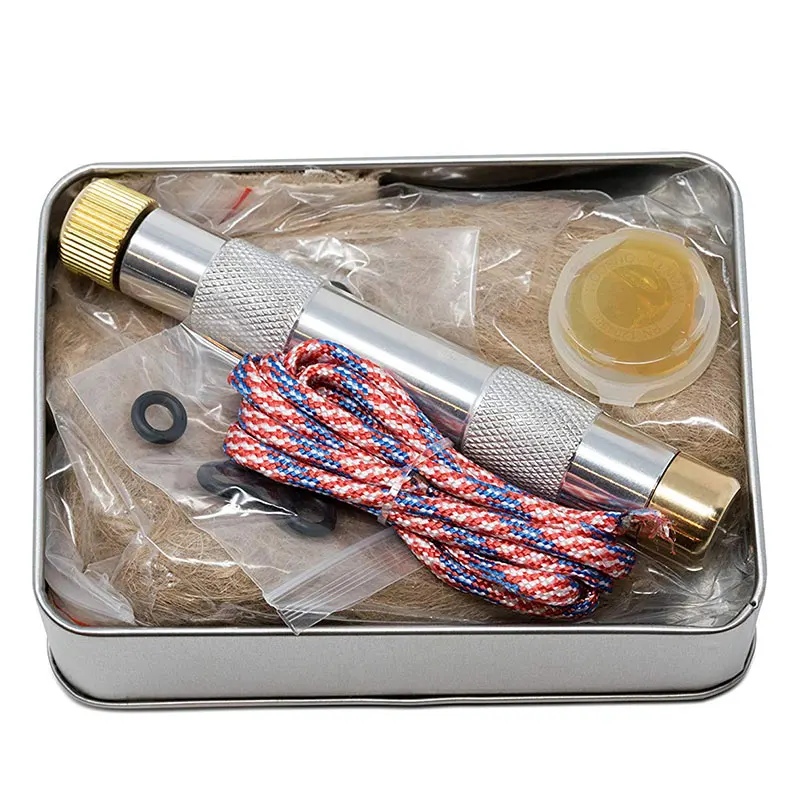 Fire Piston Emergency Fire Starter Piston Outdoor Survival Tool Camping Hiking Instant Accessory SOS Kit Cloth-Campers Preppers
Fire Piston Emergency Fire Starter Piston Outdoor Survival Tool Camping Hiking Instant Accessory SOS Kit Cloth-Campers Preppers