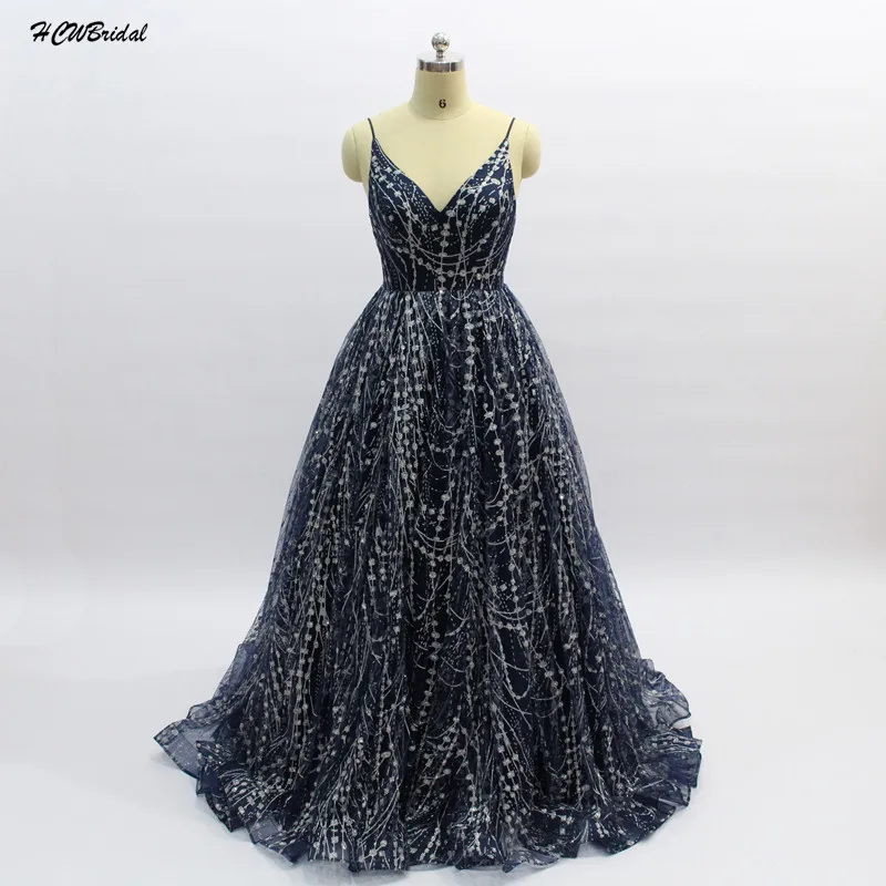 Navy Blue Sparkly Long Evening Dress Low Back Spaghetti Strap A Line Sexy Women Evening Party Gowns 2019 New Women Occasion Gown
Navy Blue Sparkly Long Evening Dress Low Back Spaghetti Strap A Line Sexy Women Evening Party Gowns 2019 New Women Occasion Gown