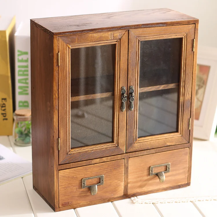 Wooden Organizer Storage Box Drawer Rangement Cabinet Desk Retro Finshing 36*12*30.8CM
Wooden Organizer Storage Box Drawer Rangement Cabinet Desk Retro Finshing 36*12*30.8CM