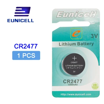 

CR2477 Lithium Button Coin 1PCS 3V 1050mAh Cell Battery DL2477 ECR2477 LM2477 KCR2477 CR 2477 for Watches Calculator Flashlights