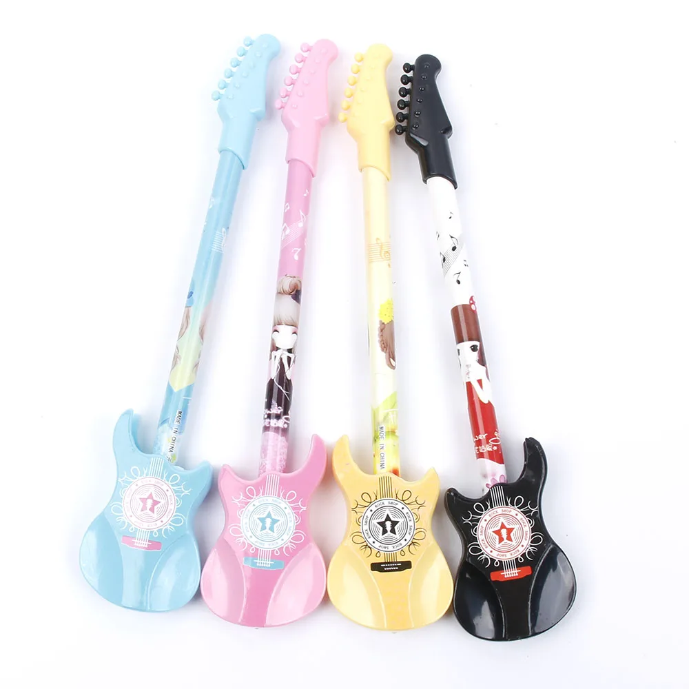 0.38mm Cute Kawaii Plastic Gel Pen Creative Guitar Bass Novelty Pens For Kids Gift Korean Stationery Student Gifts Awards
0.38mm Cute Kawaii Plastic Gel Pen Creative Guitar Bass Novelty Pens For Kids Gift Korean Stationery Student Gifts Awards