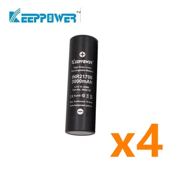 4 pcs Keeppower Original IMR 21700 3000mah 35A 11.10Wh NH2130 Rechargeable Battery for ECIG flashlight toy
4 pcs Keeppower Original IMR 21700 3000mah 35A 11.10Wh NH2130 Rechargeable Battery for ECIG flashlight toy