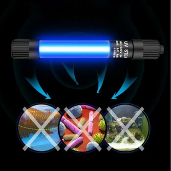 Aquarium UV Lights Sterilization / Clean Water / Algae Removal UV Lamp Aquarium Lighting Single Tube / Timer Fish Tank UV Lamp
Aquarium UV Lights Sterilization / Clean Water / Algae Removal UV Lamp Aquarium Lighting Single Tube / Timer Fish Tank UV Lamp