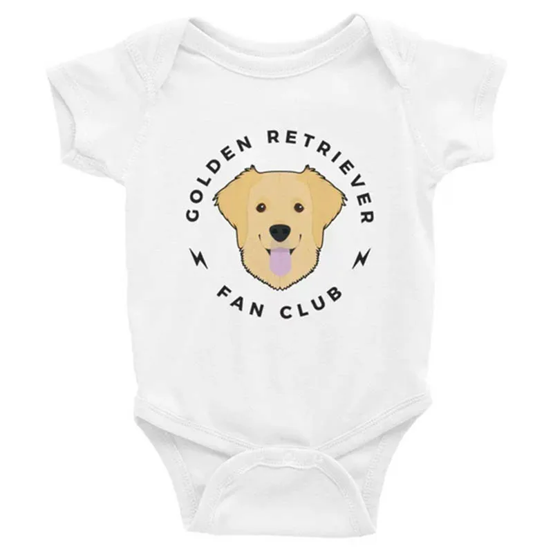 YSCULBUTOL Golden Retriever Baby Shower Gift Bodysuit Cute Short Sleeve Baby Clothing
YSCULBUTOL Golden Retriever Baby Shower Gift Bodysuit Cute Short Sleeve Baby Clothing