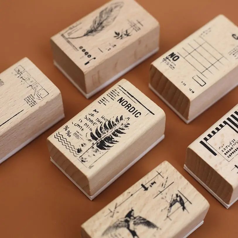 3*5 cm Vintage plant Feather Manuscript stamp DIY wooden rubber stamps for scrapbooking stationery scrapbooking standard stamp
3*5 cm Vintage plant Feather Manuscript stamp DIY wooden rubber stamps for scrapbooking stationery scrapbooking standard stamp