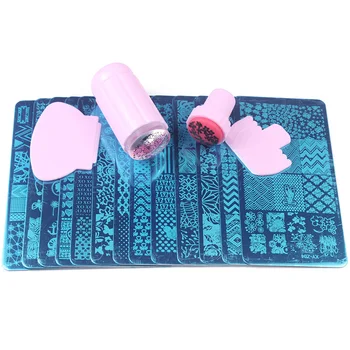 16Pcs Designs Image Stamp Nail Art Stamping Plates +2 Pcs Stamper Scraper Nail Stamp Print Image Plate ZW013
16Pcs Designs Image Stamp Nail Art Stamping Plates +2 Pcs Stamper Scraper Nail Stamp Print Image Plate ZW013