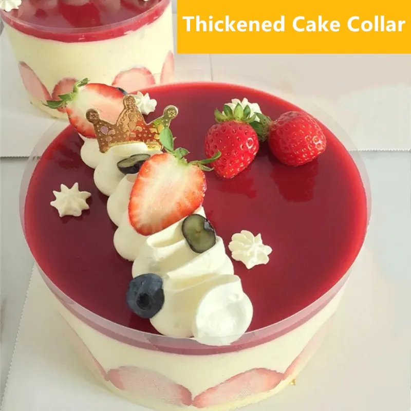 Thicken Transparent Clear Mousse Surrounding Edge Wrapping Tape For Baking Cake Collar Roll Packaging DIY Cake Decorating Tools
Thicken Transparent Clear Mousse Surrounding Edge Wrapping Tape For Baking Cake Collar Roll Packaging DIY Cake Decorating Tools
