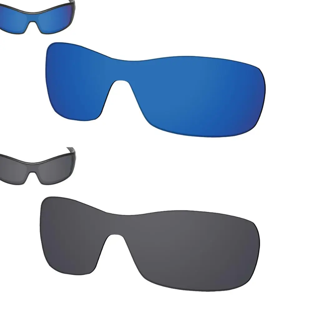 SmartVLT 2 Pieces Polarized Sunglasses Replacement Lenses for Oakley Antix -Deep Water and Solid Black
SmartVLT 2 Pieces Polarized Sunglasses Replacement Lenses for Oakley Antix -Deep Water and Solid Black