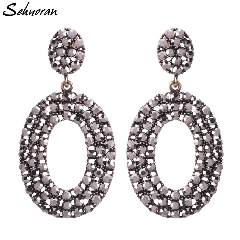 Sehuoran Vintage Earrings Crystal Pendientes Boho Wedding Oorbellen Big Drop Earrings For Women Fashion Jewelry Wholesale Gifts
Sehuoran Vintage Earrings Crystal Pendientes Boho Wedding Oorbellen Big Drop Earrings For Women Fashion Jewelry Wholesale Gifts