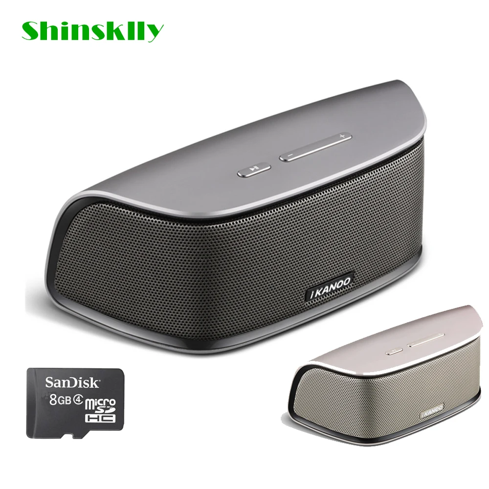 Shinsklly i808 Bluetooth4.0 Speaker Aluminum Portable 10M Wireless Speaker Built-in 1200mAh Battery Stereo Sound Box Subwoofer
Shinsklly i808 Bluetooth4.0 Speaker Aluminum Portable 10M Wireless Speaker Built-in 1200mAh Battery Stereo Sound Box Subwoofer